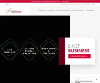 E-Net-B.be(Agence de marketing digital en Belgique) Screenshot
