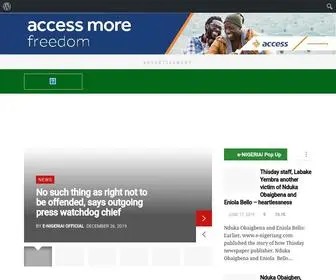 E-Nigeriang.com(ENigeria Newspaper) Screenshot
