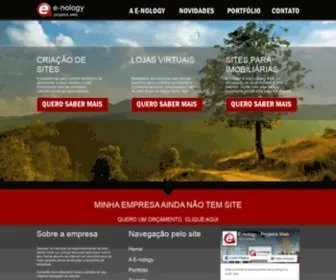 E-Nology.com.br(Desenvolvimento de sites em Blumenau) Screenshot