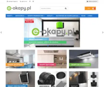 E-Okapy.pl(Nowoczesne okapy kuchenne) Screenshot