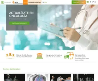 E-Oncologia.org(E-oncología) Screenshot