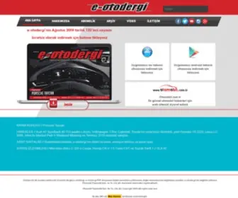 E-Otodergi.com(Türkiye’nin ilk elektronik otomobil dergisi) Screenshot