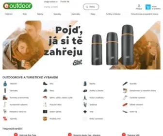 E-Outdoor.cz(Outdoorové a turistické vybavení ) Screenshot