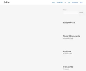 E-Pac.in(Just another WordPress site) Screenshot