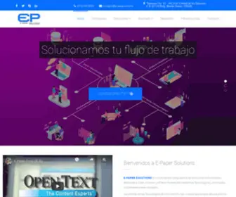 E-Paper.com.mx(E-Paper Solutions) Screenshot