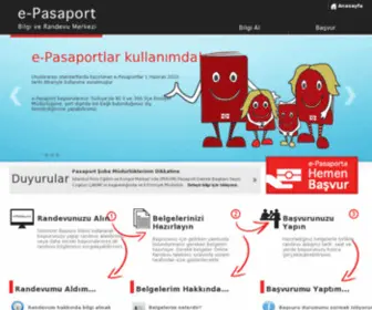 E-Pasaport.gov.tr(E Pasaport) Screenshot