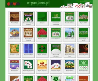 E-Pasjans.pl(PASJANS ZA DARMO) Screenshot