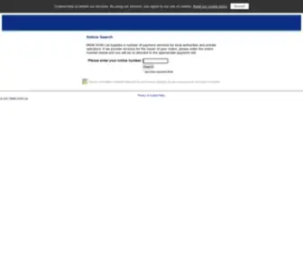 E-Paycobalt.com(Cobalt Notice Payment System) Screenshot