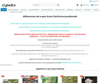E-Pets.de(Epets s.r.o) Screenshot