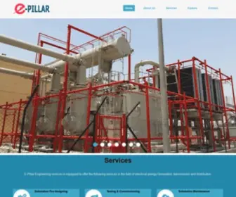 E-Pillar.com(E-Pillar Engineering Services) Screenshot