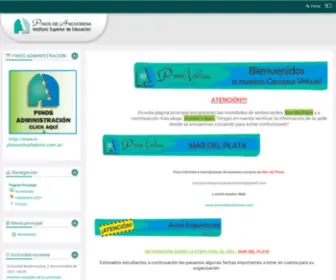 E-Pinosvirtual.com.ar(Instituto Pinos de Anchorena) Screenshot