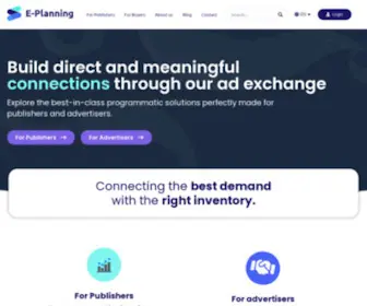 E-Planning.net(E-Planning - Home) Screenshot