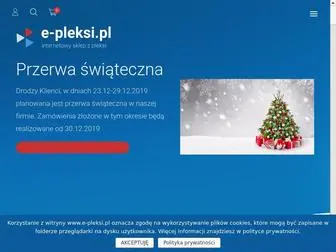 E-Pleksi.pl(Sklep z plexi on) Screenshot