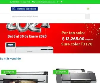 E-Plotters.com.mx(Inicio) Screenshot