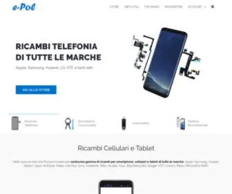 E-Pol.it(Il miglior sito di ricambi smartphone e tablet) Screenshot
