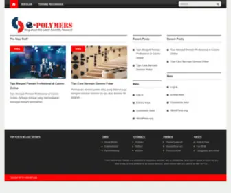 E-Polymers.org(E Polymers) Screenshot