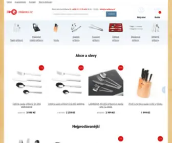E-Pribory.cz(Příbory a nože Berndorf Sandrik) Screenshot