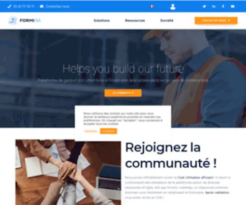 E-Project.fr(Formi SA) Screenshot