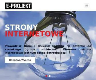 E-Projekt.com.pl(Strony internetowe Bydgoszcz) Screenshot