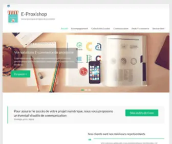 E-Proxishop.fr(E-Proxishop est votre solution de boutique en ligne de proximité) Screenshot