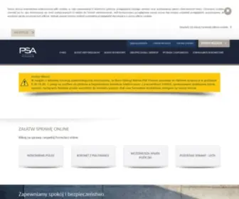 E-Psafinance.pl(PSA Finance Polska) Screenshot