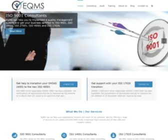 E-QMS.co.uk(EQMS LTD) Screenshot