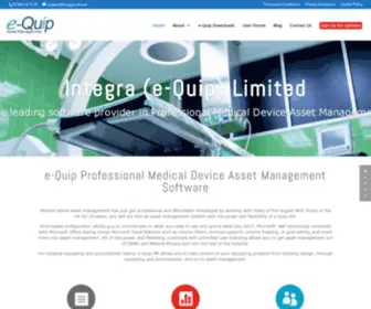 E-Quip.uk.net(Home) Screenshot