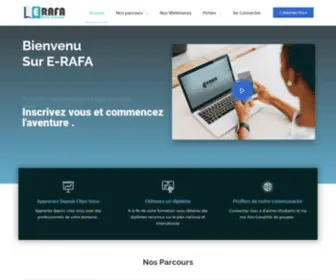 E-Rafa.com(Online education) Screenshot