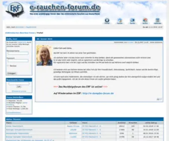 E-Rauchen-Forum.de(Elektronisches Rauchen Forum) Screenshot