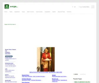 E-RCPS.com(EASY & DELICIOUS RECIPES ON E) Screenshot