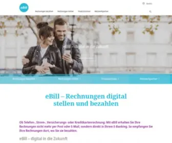 E-Rechnung.ch(Rechnungen digital stellen und bezahlen) Screenshot