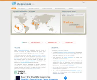 E-Regulations.org(ERegulations system is a turn) Screenshot