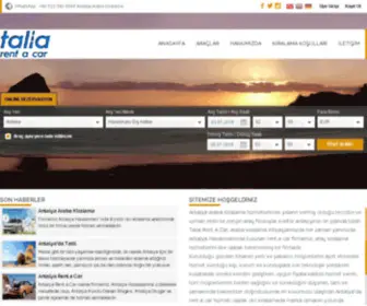 E-Rentacarantalya.com(Antalya Rent A Car) Screenshot