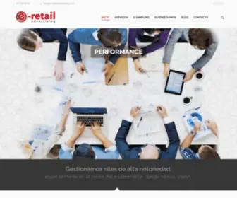 E-Retailadvertising.com(Publicidad Online) Screenshot