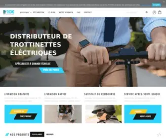 E-Ride.fr(Votre spécialiste de la trottinette électrique à Paris) Screenshot