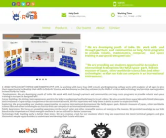 E-Robo.com(E-Robo Intelligent System And Robotics) Screenshot