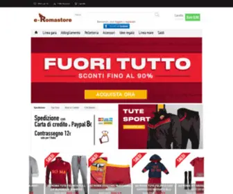 E-RomaStore.it(Roma Store) Screenshot