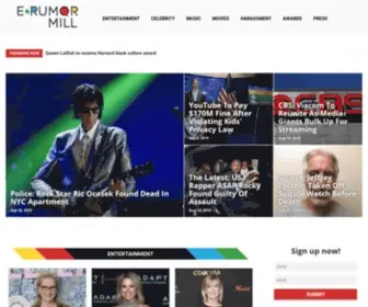 E-Rumormill.com(E Rumormill) Screenshot