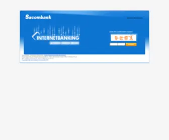 E-Sacombankcambodia.com(E-BANKING SERVICES SACOMBANK) Screenshot