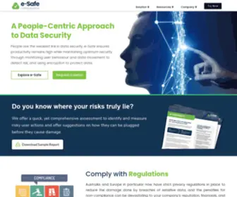 E-Safecompliance.com(Providing protection against insider threat) Screenshot