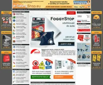 E-Safetyshop.eu(Bezpečnostní tabulky) Screenshot
