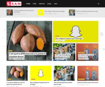 E-Samsar.fr(E Samsar) Screenshot