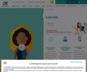 E-Savoie.com(E savoie) Screenshot