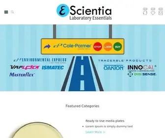 E-Scientia.in(E Scientia Laboratory Essentials) Screenshot