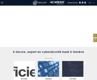 E-Secure.ch(Expert en cybersécurité) Screenshot