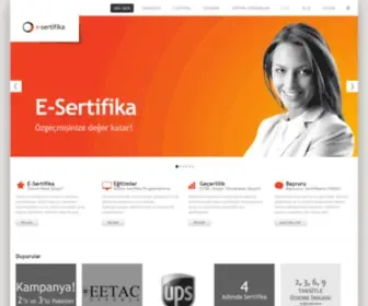 E-Sertifika.org(Sertifika) Screenshot