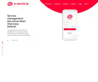 E-Servis.io(E-Servisio) Screenshot