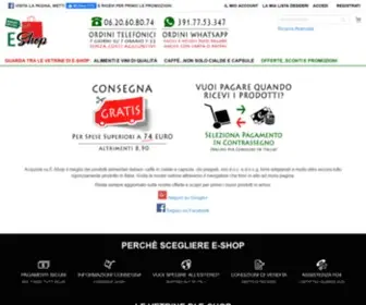 E-Shop-Online.com(Acquisti online Caffè Borbone) Screenshot