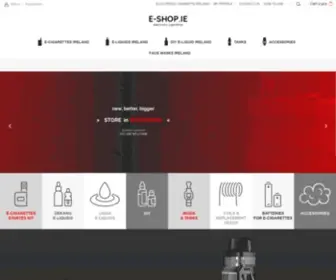 E-Shop.ie(ELECTRONIC CIGARETTE IN IRELAND) Screenshot