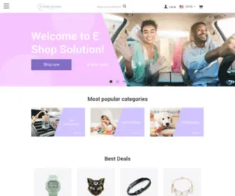 E-Shopsolution.com(Online shopping for High) Screenshot